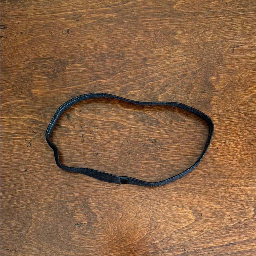 Women's Black Headband OS EUC